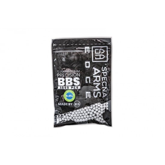 0.45g  EDGE™ BIO BBs - 1000 BBs - White 200